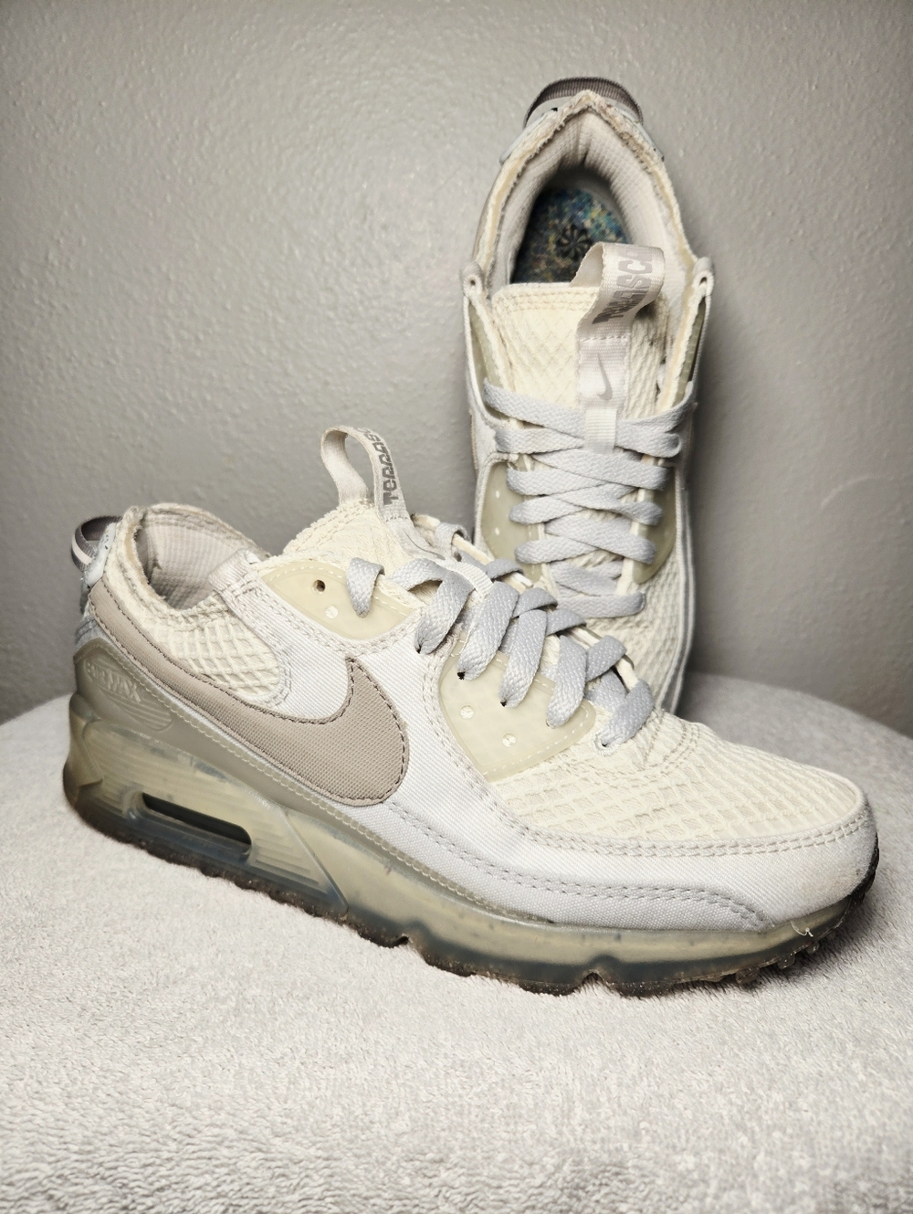 Nike Air Max 90 Terrascape Summit White Iron Ore DM0033-100 Men’s 7.5 Womens 9